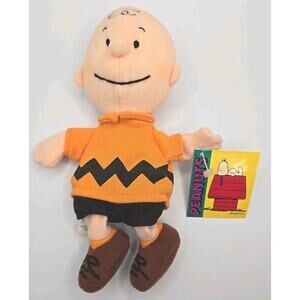 Vintage Peanuts Charlie Brown Applause w Tag BB28